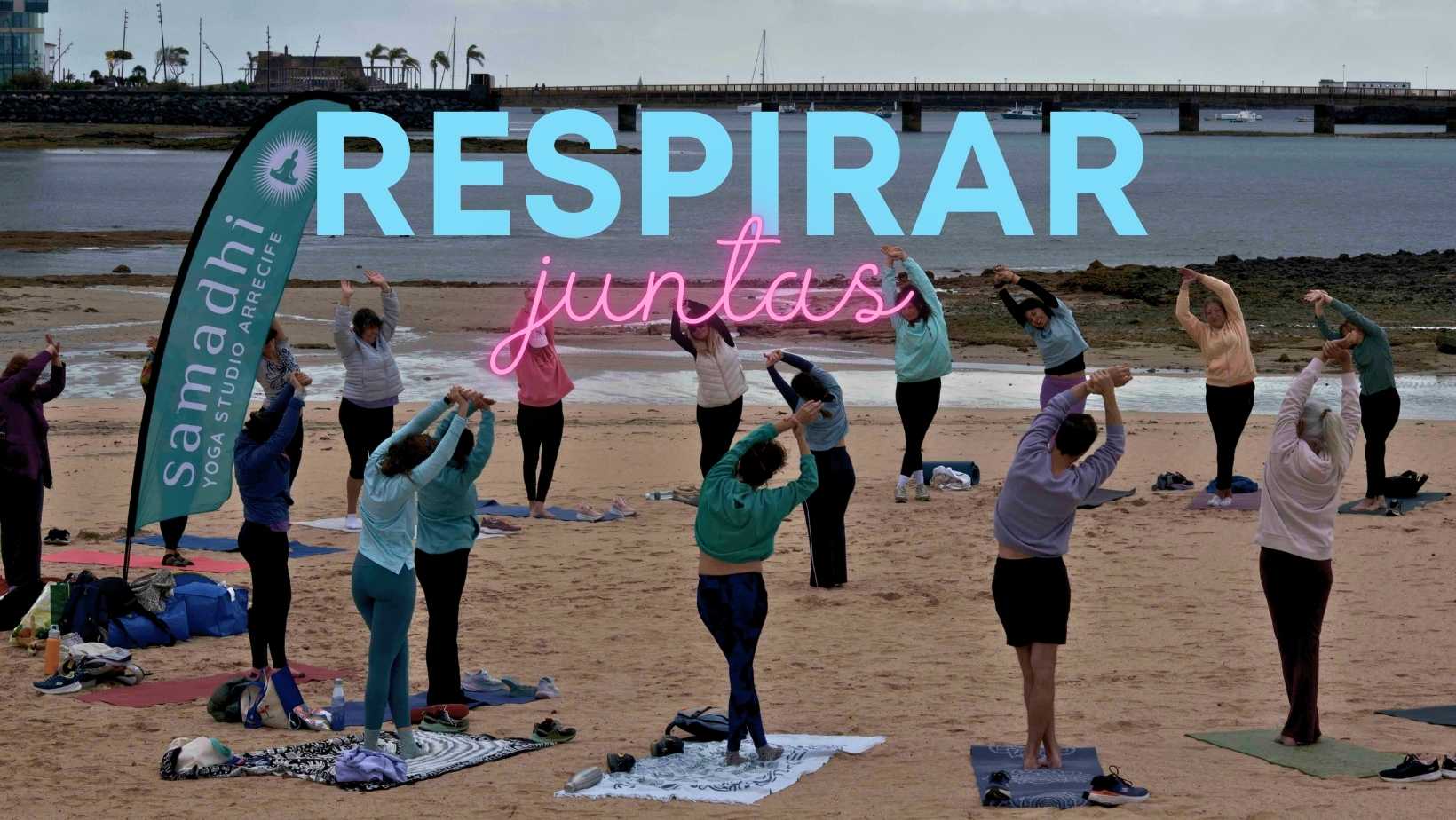 Yoga y salud por el dia de la mujer en Lanzarote